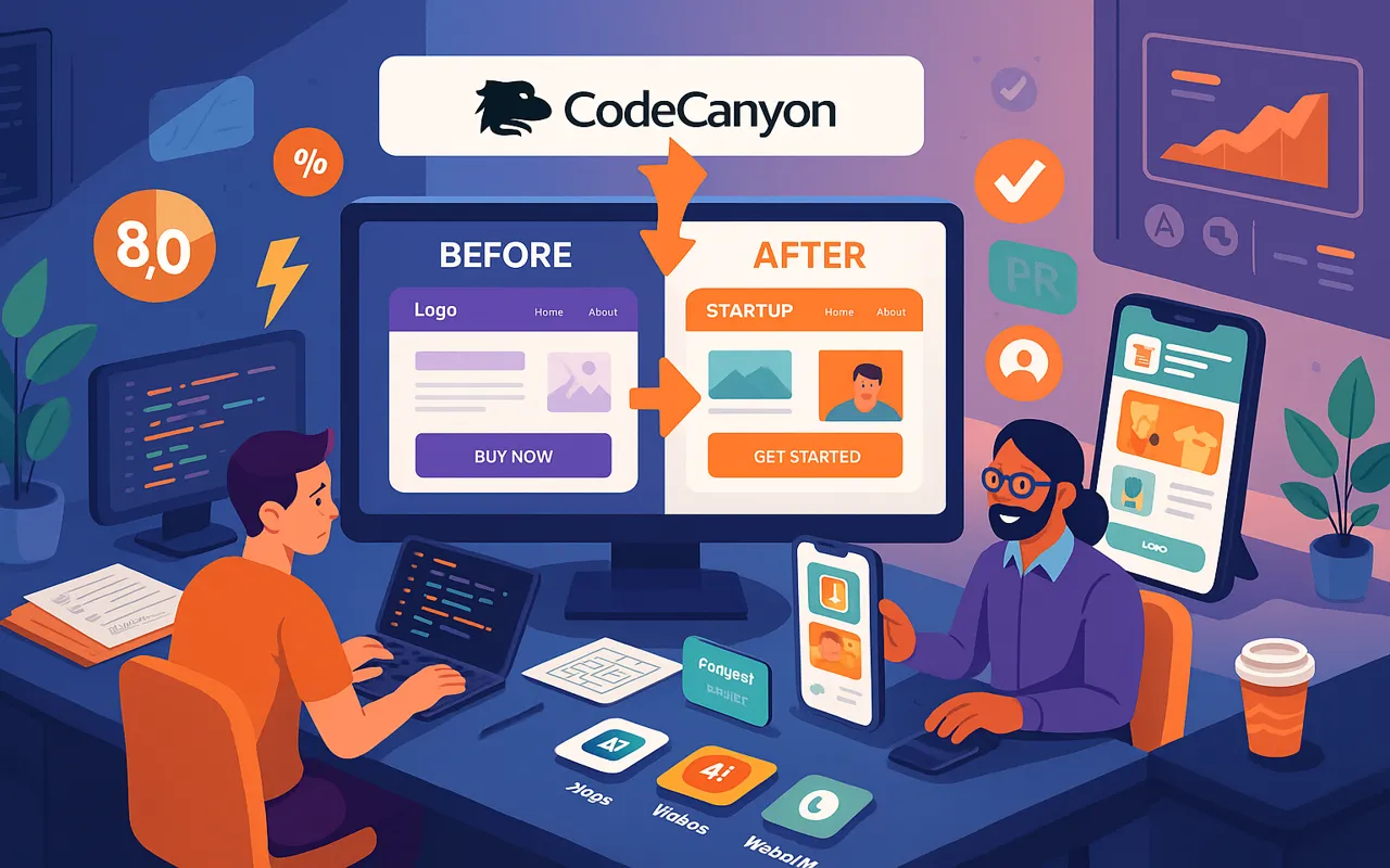 Codecanyon Integration for Rapid Startup Launch