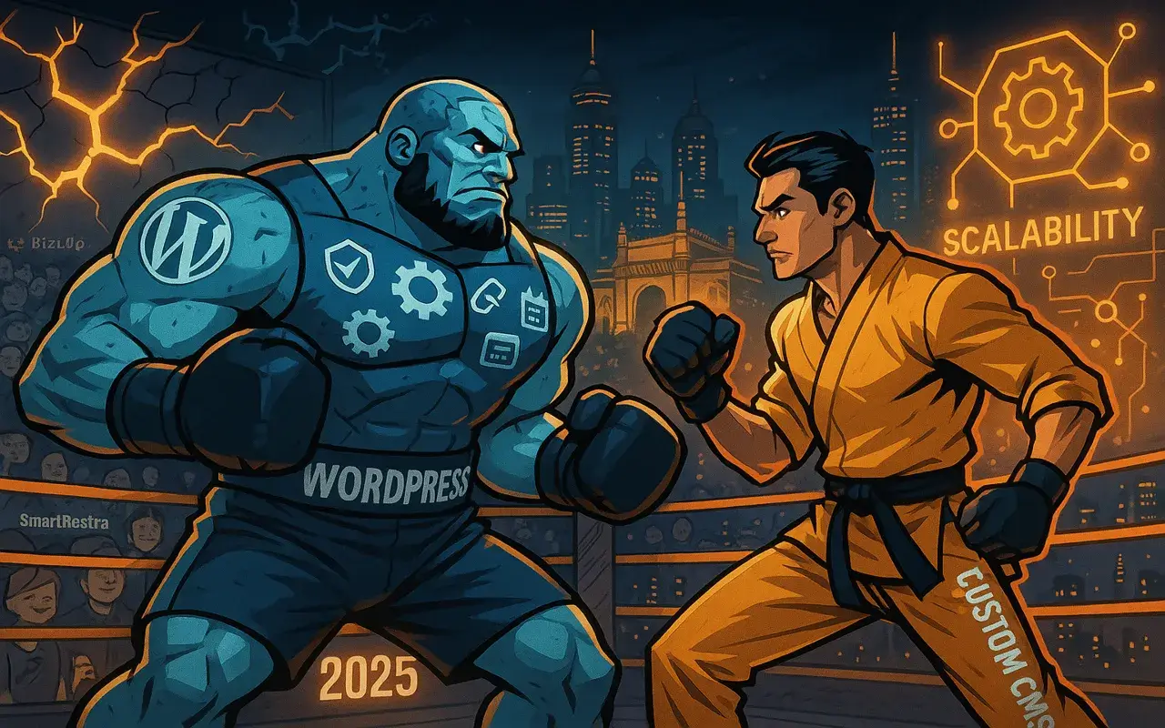 WordPress vs Custom CMS: What Should Startups Choose in 2025?